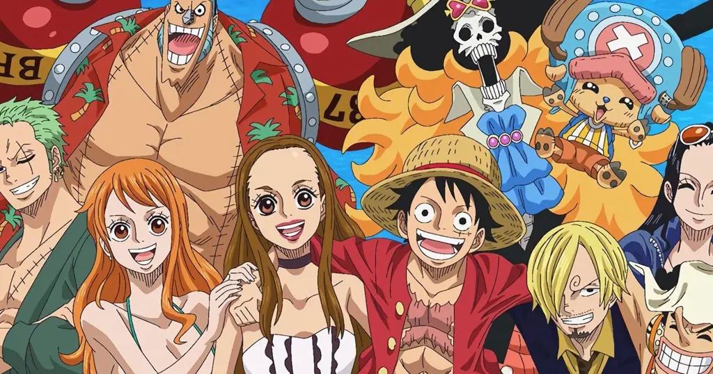 Gambar beberapa karakter utama One Piece