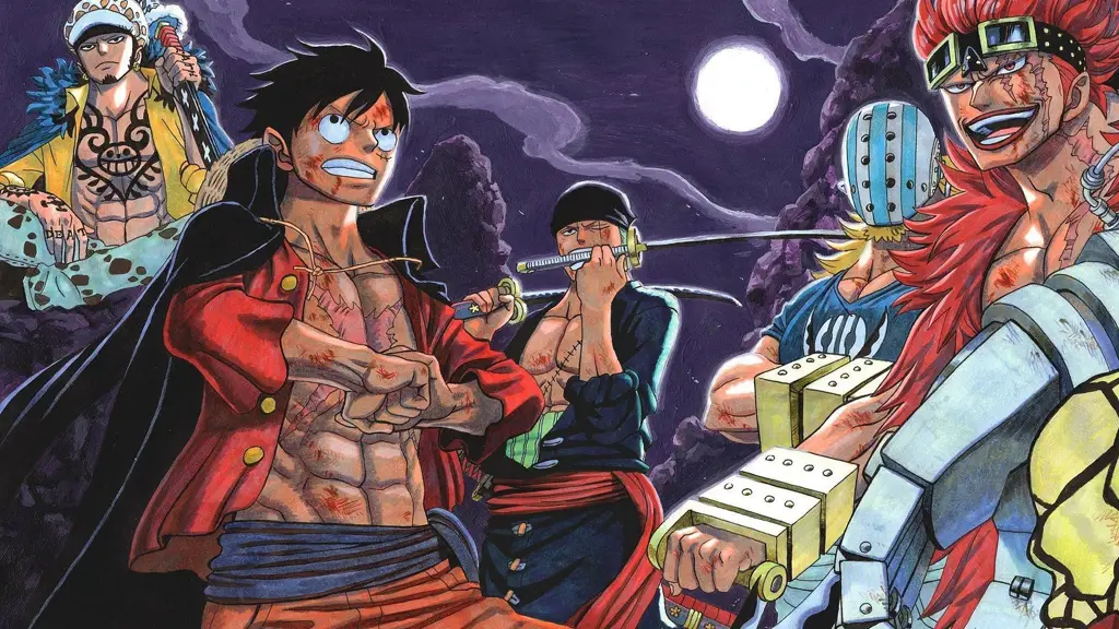 Gambar berbagai karakter One Piece