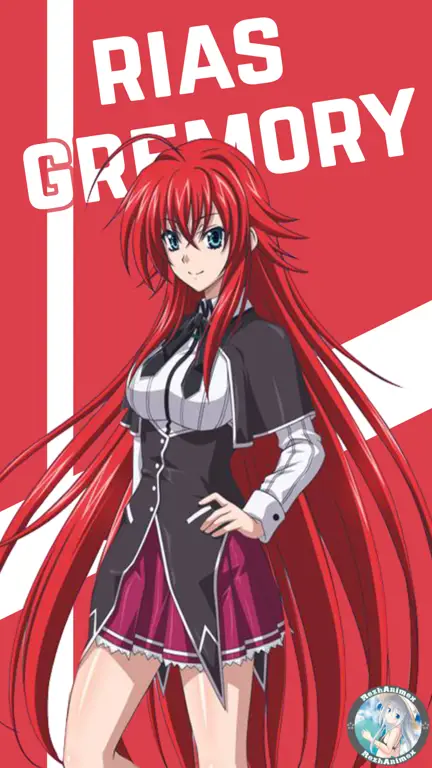 Gambar para karakter Rias DxD