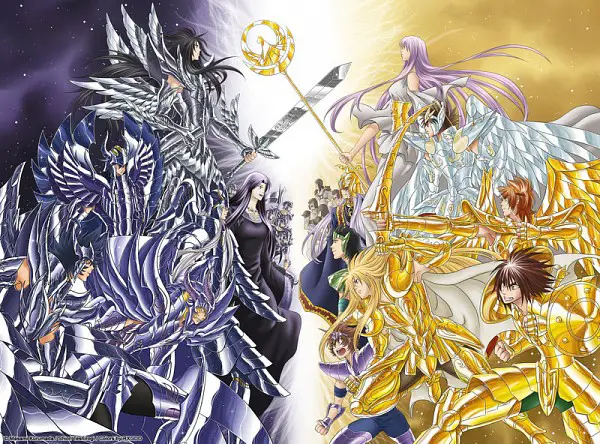 Gambar para karakter Saint Seiya Lost Canvas