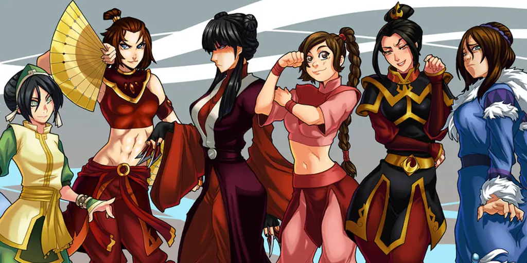 Para karakter utama Avatar: The Last Airbender