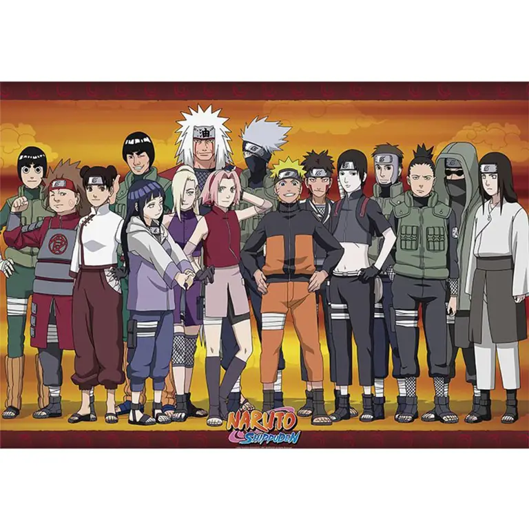 Poster karakter Naruto