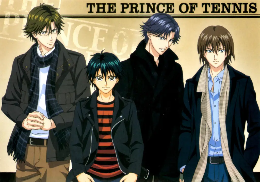 Berbagai karakter dari anime The Prince of Tennis