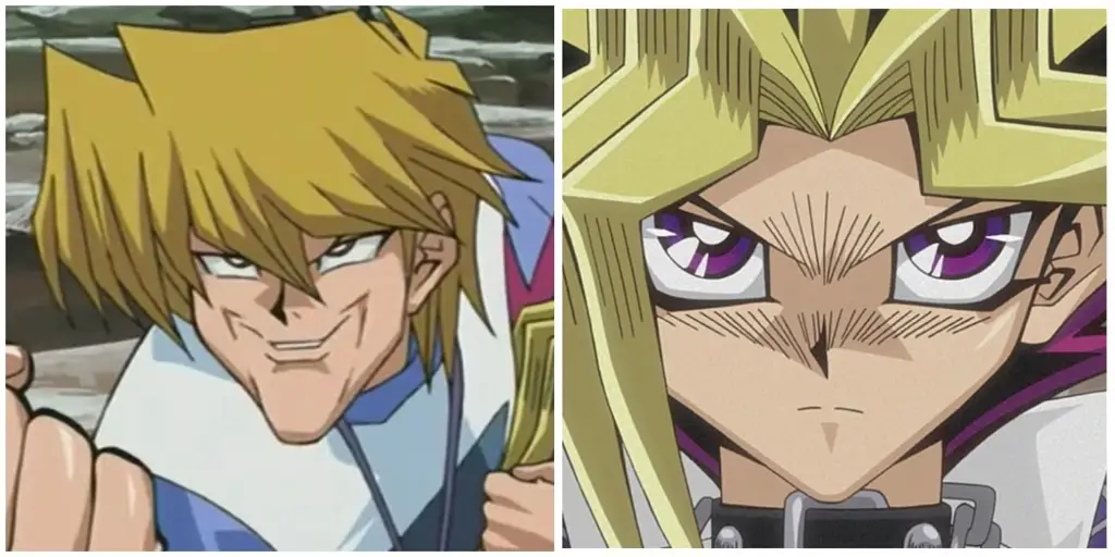 Gambar karakter-karakter utama dalam anime Yu-Gi-Oh!