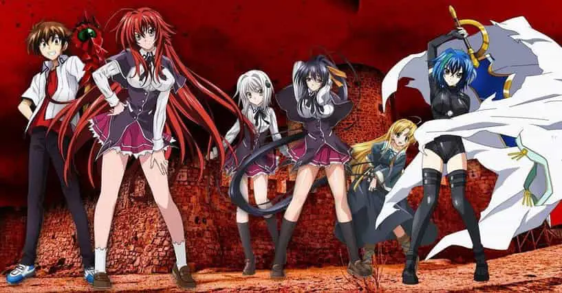 Para karakter dalam High School DxD S1