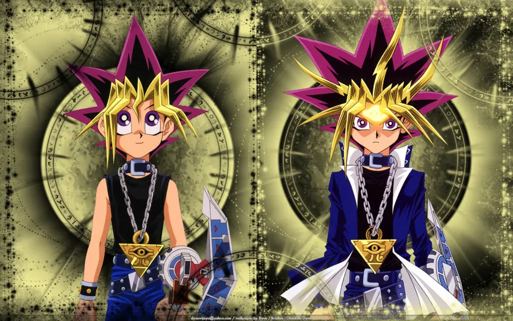 Gambar karakter-karakter Yu-Gi-Oh! Duel Monsters