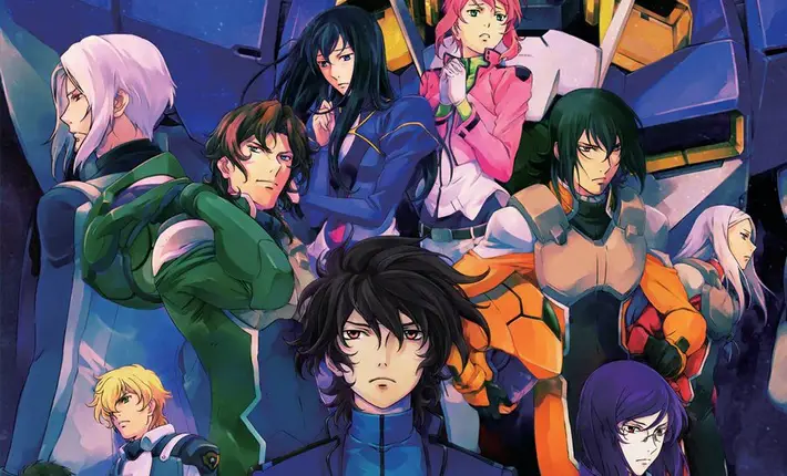 Gambar karakter utama dalam anime Gundam 00