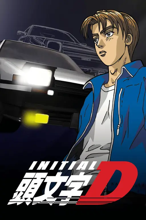 Gambar para karakter utama Initial D