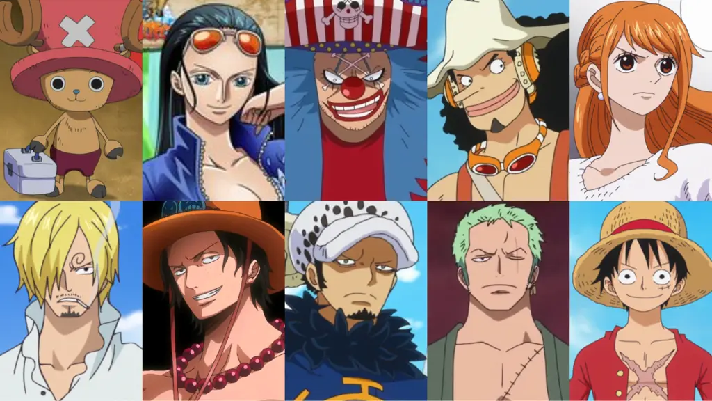 Gambar karakter-karakter One Piece