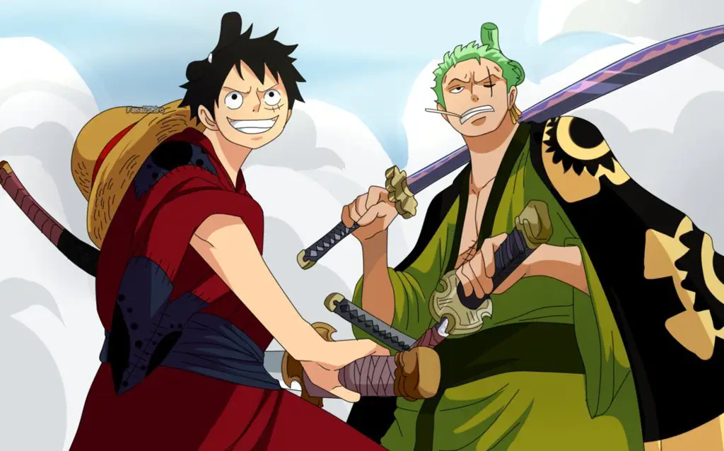 Gambar Luffy, Zoro, dan karakter One Piece lainnya