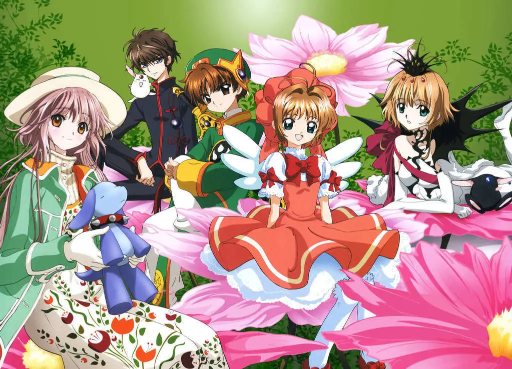 Gambar berbagai karakter anime dari Studio Clamp