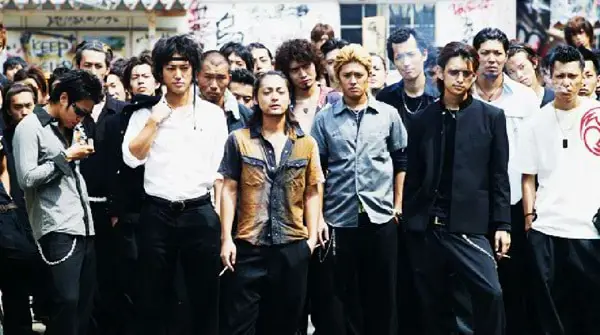 Para karakter utama dalam film Crows Zero 2