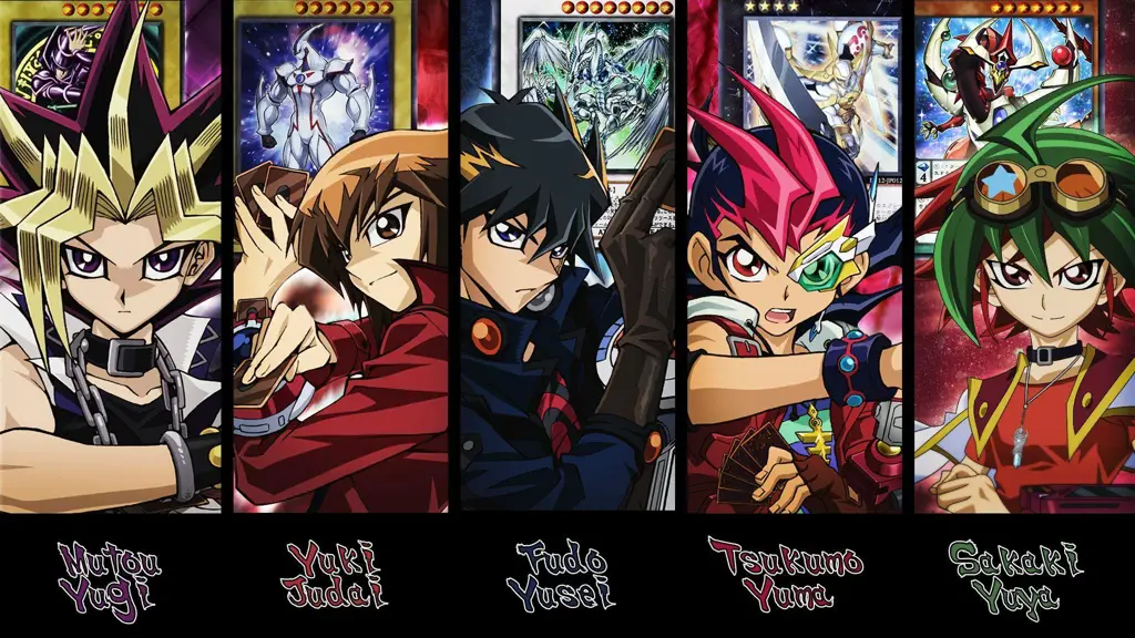 Karakter-karakter dalam anime Yu-Gi-Oh!