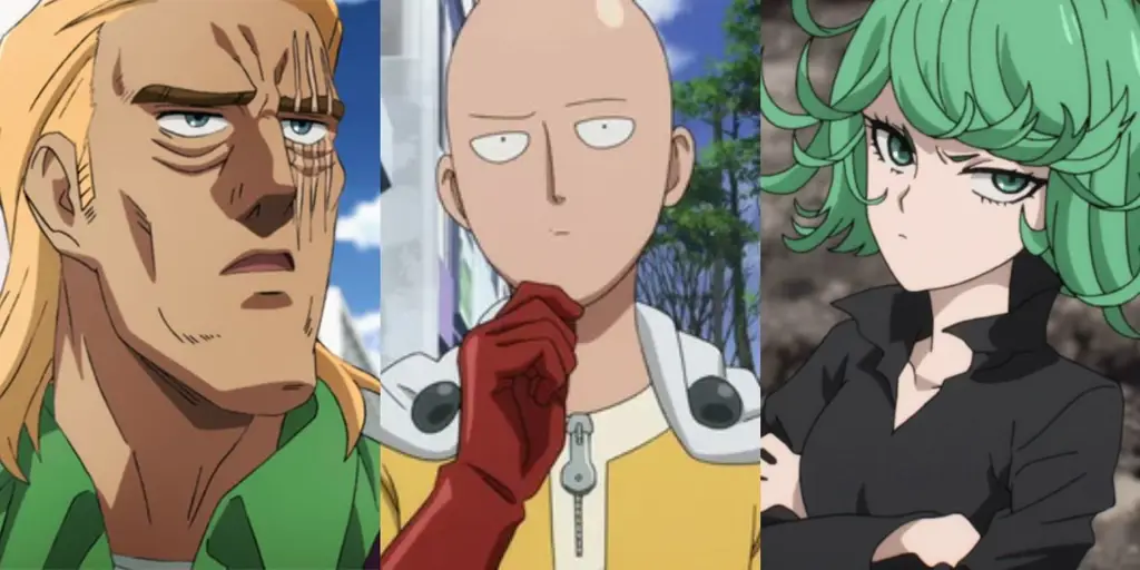 Para karakter One Punch Man season 2 yang keren dan menarik