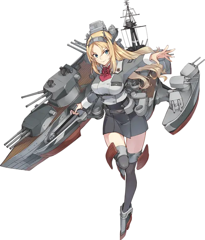 Gambar ilustrasi karakter KanColle