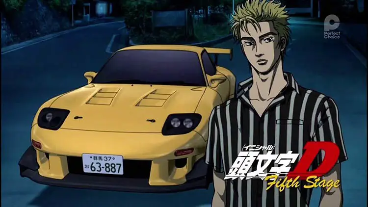 Gambar para karakter Initial D