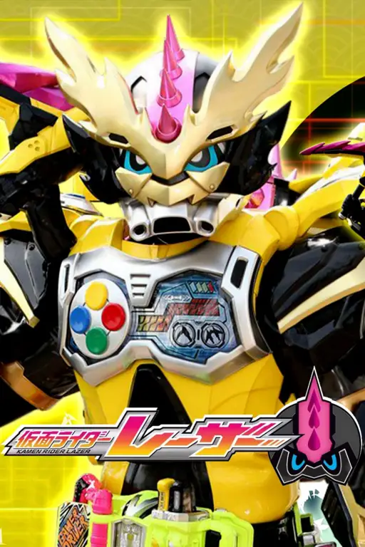 Para karakter Kamen Rider Ex-Aid dengan kostumnya yang unik