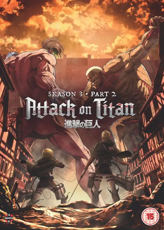 Para karakter utama di AOT Season 3 Part 2