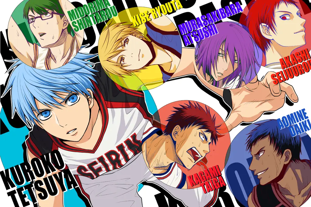 Karakter-karakter Kuroko no Basket berkumpul