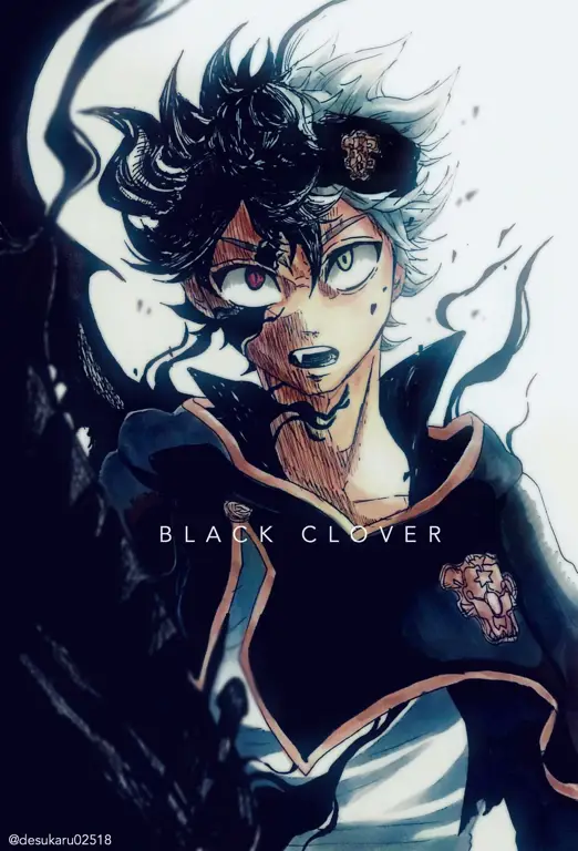 Gambar berbagai karakter dari anime Black Clover