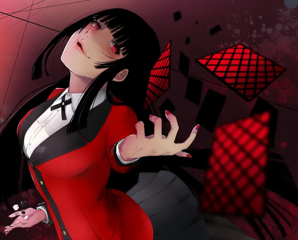 Gambar beberapa karakter dari anime Kakegurui