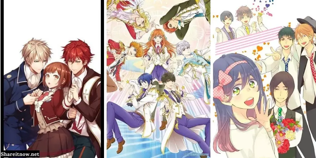 Gambar berbagai karakter pria dari anime reverse harem