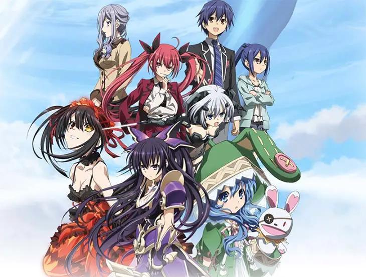 Gambar karakter-karakter Date A Live