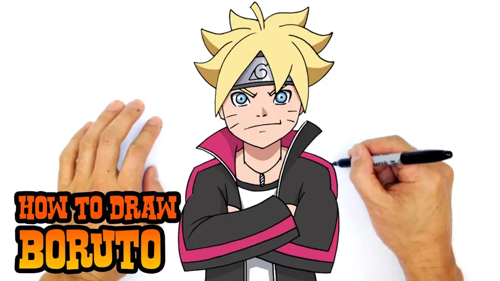 Desain karakter Boruto yang keren