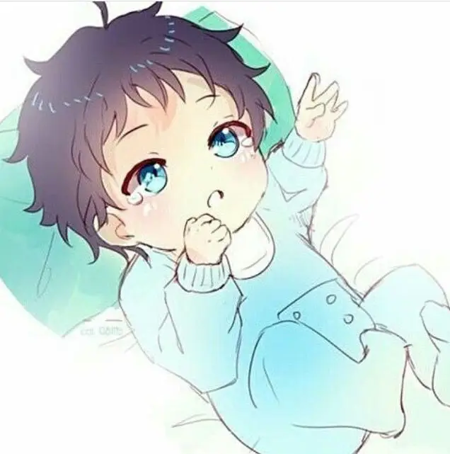 Karakter anime bayi yang lucu