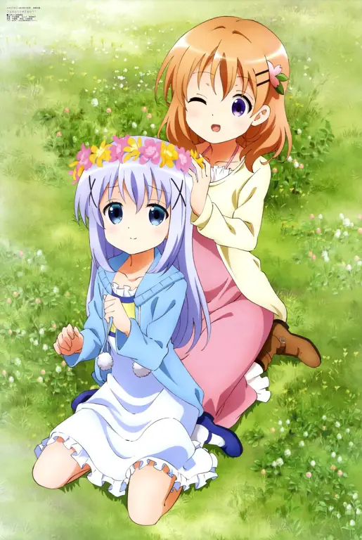 Karakter-karakter utama GochiUsa