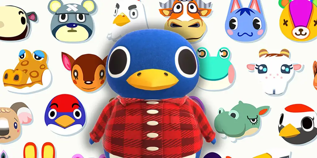 Gambar berbagai karakter hewan di Animal Crossing Wild World