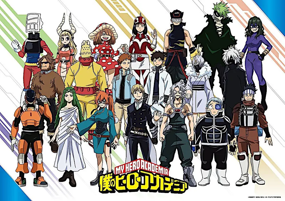 Potret karakter-karakter utama My Hero Academia season 5