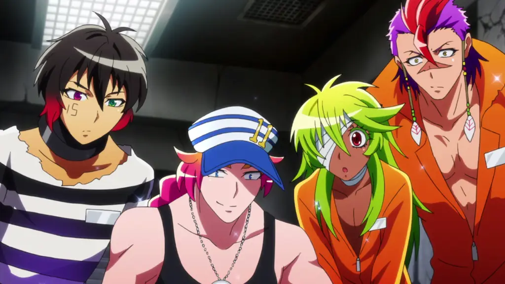 Gambar karakter-karakter anime Nanbaka