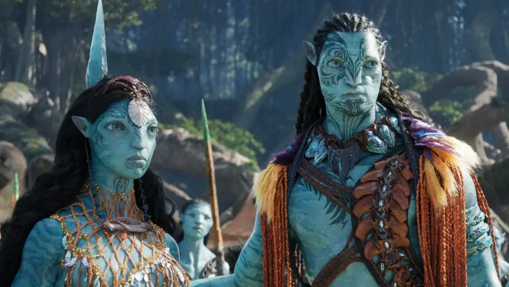 Karakter Na'vi di film Avatar 2