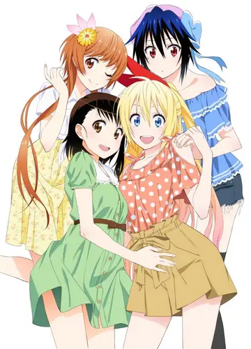 Karakter-karakter Nisekoi yang menarik Gambar karakter-karakter utama dalam anime Nisekoi
