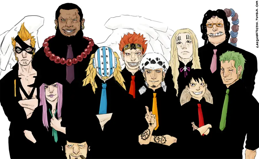 Gambar karakter-karakter One Piece