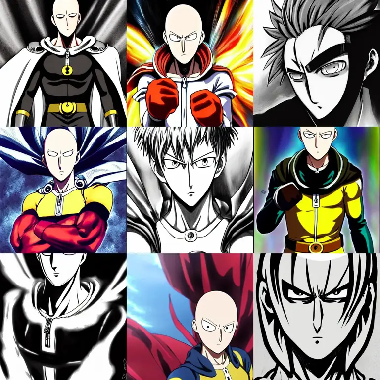 Karakter-karakter One Punch Man berkumpul