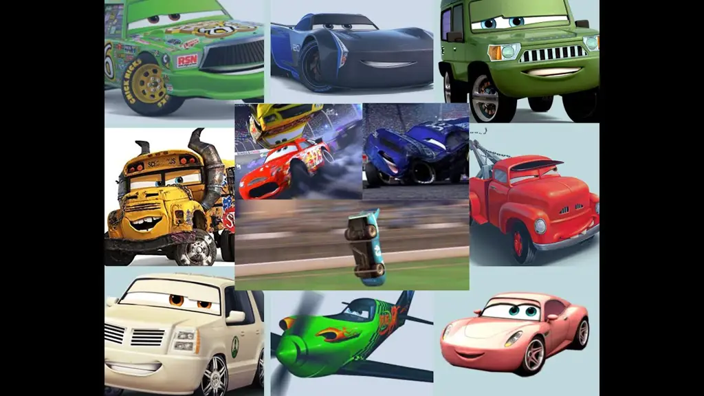 Berbagai karakter dalam film Cars 2