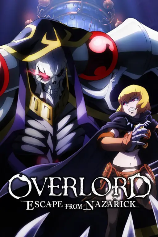 Gambar beberapa karakter dari anime Overlord