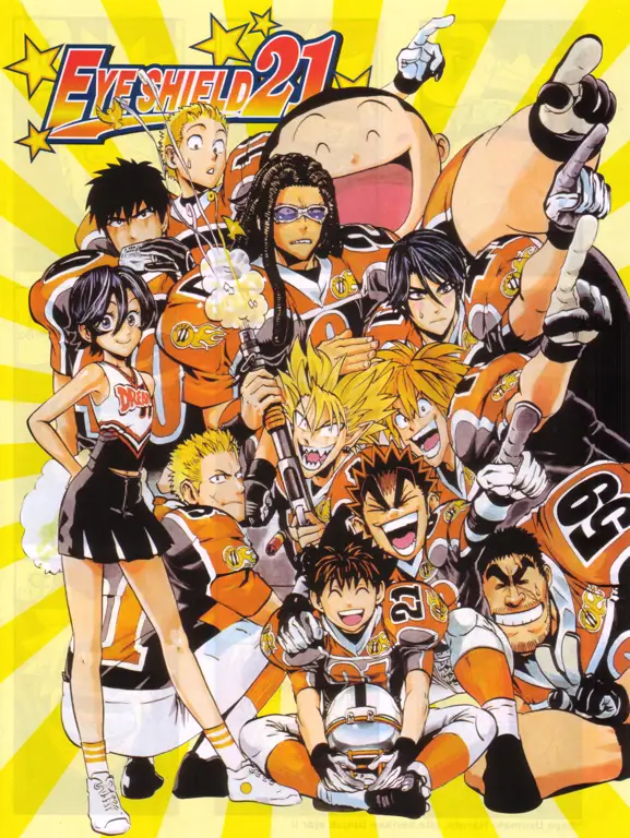 Gambar beberapa karakter Eyeshield 21