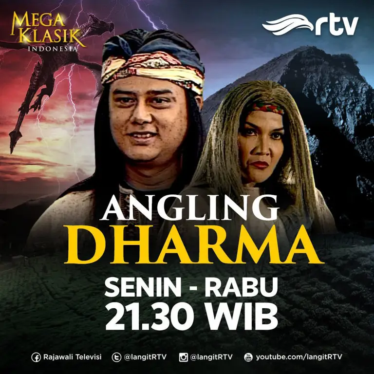 Para tokoh utama dalam Angling Dharma