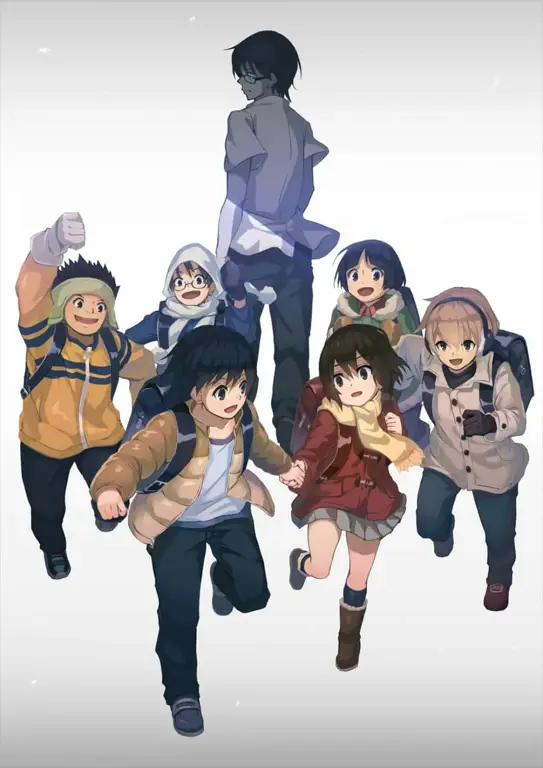 Para karakter utama dalam anime Erased