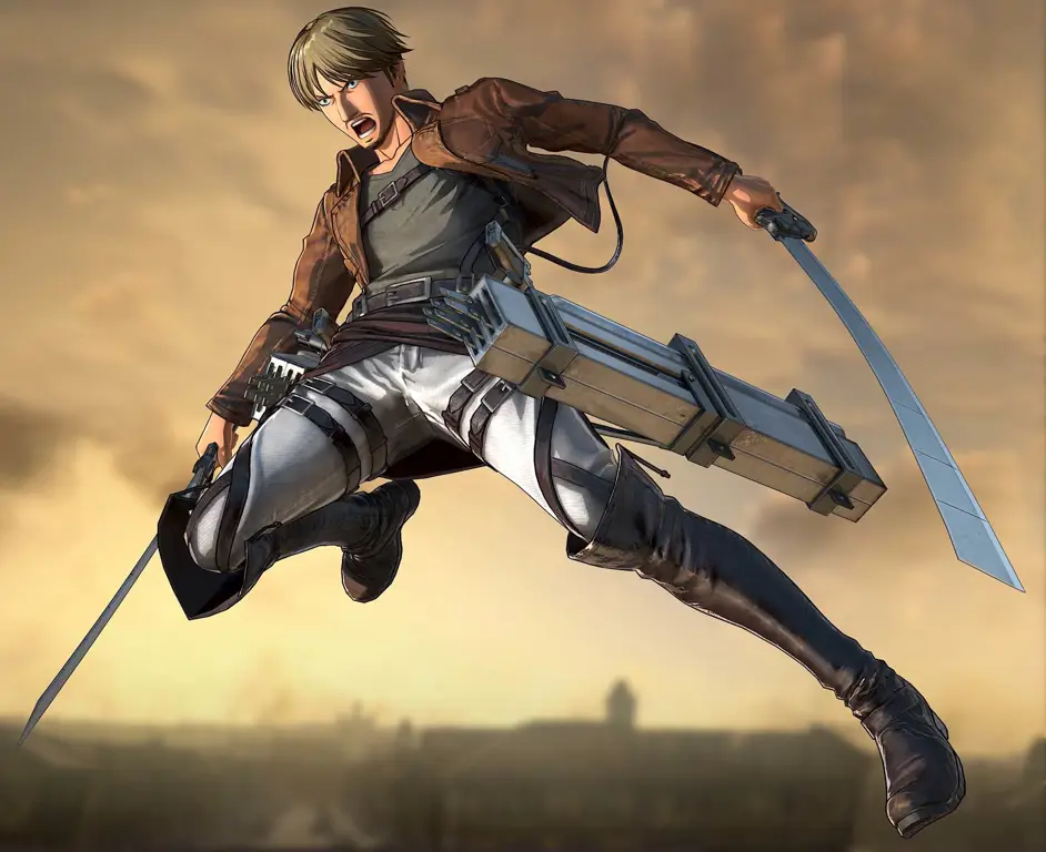Karakter-karakter penting dalam Attack on Titan season 2 Gambar karakter-karakter utama di Attack on Titan season 2