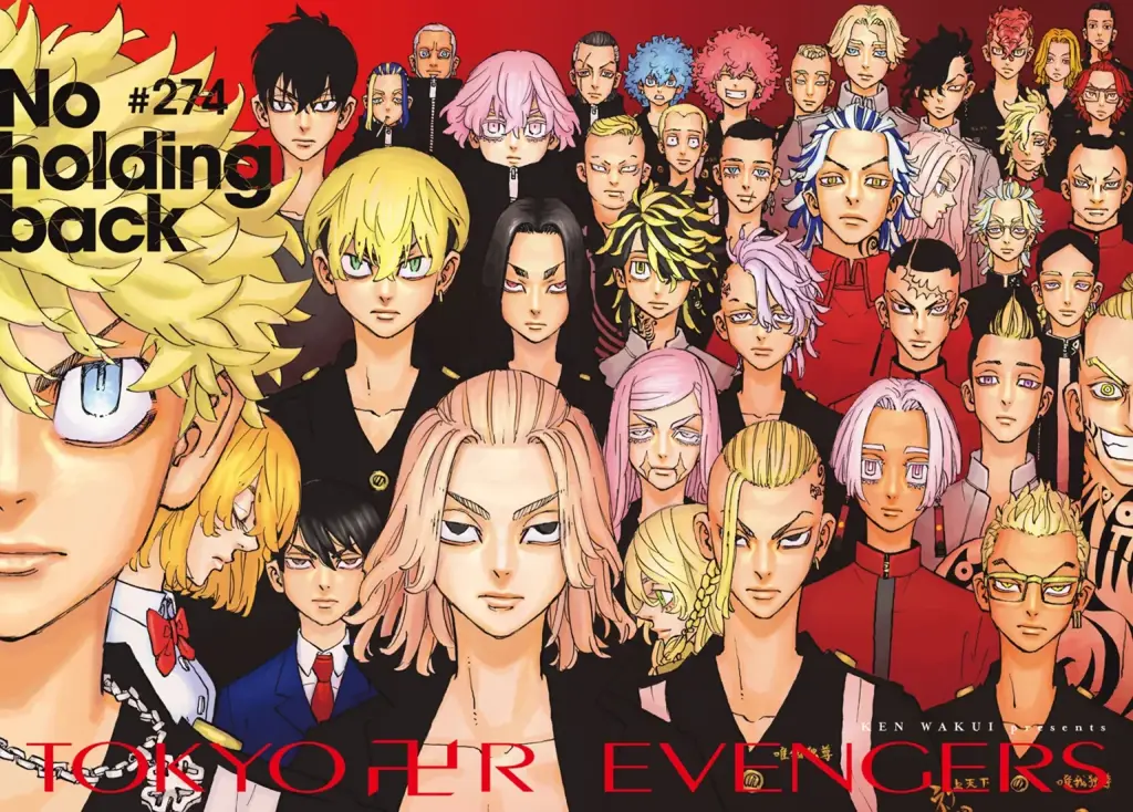 Karakter-karakter penting dalam episode 3 Para karakter utama Tokyo Revengers di episode 3
