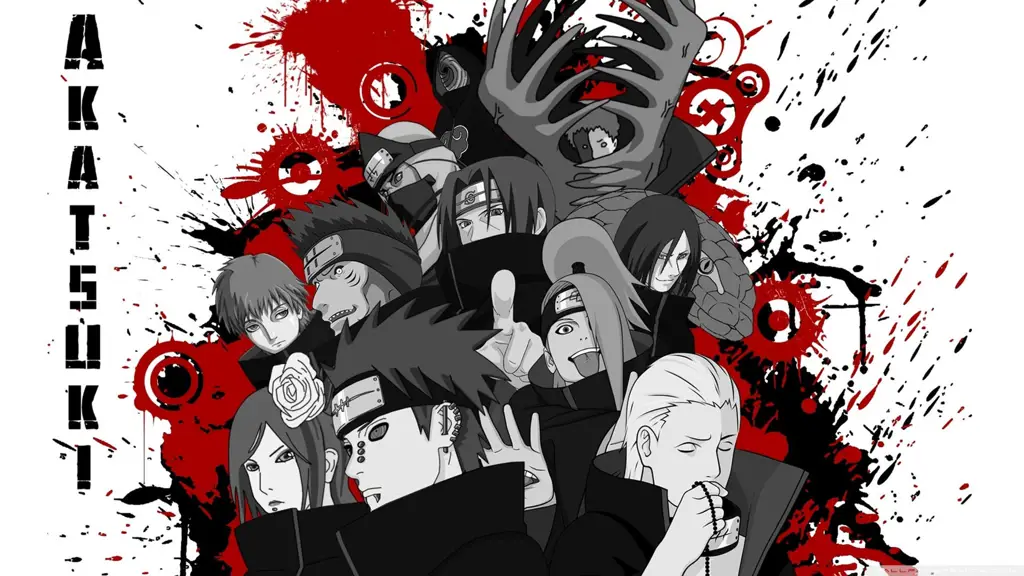 Gambar para karakter utama Naruto Shippuden