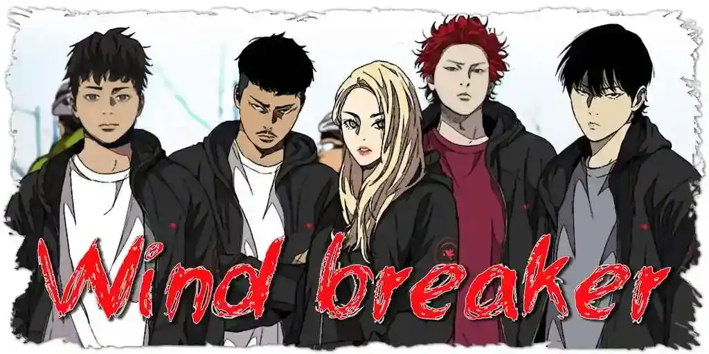 Para karakter di Wind Breaker episode 4