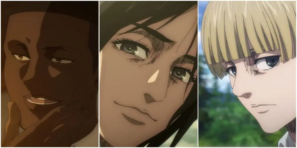 Karakter-karakter penting di Season 4 Karakter-karakter utama di season 4 Attack on Titan