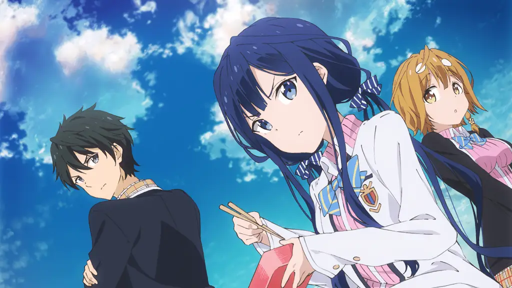 Berbagai karakter perempuan dalam anime harem school