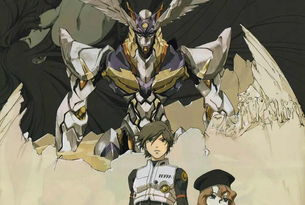 Gambar karakter-karakter utama dalam RahXephon