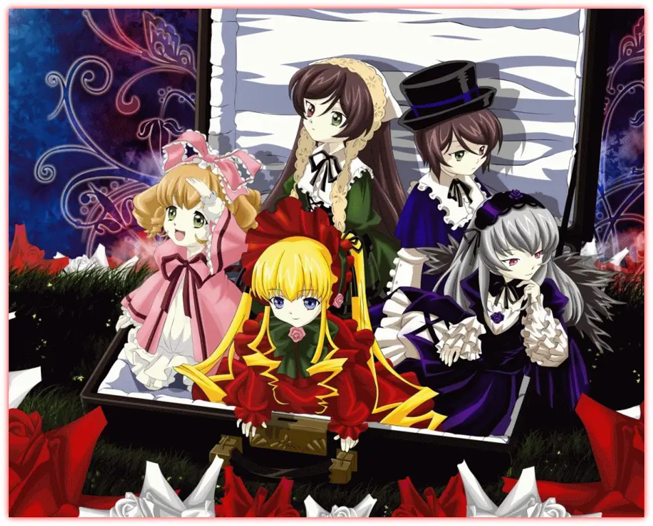 Gambar para karakter Rozen Maiden